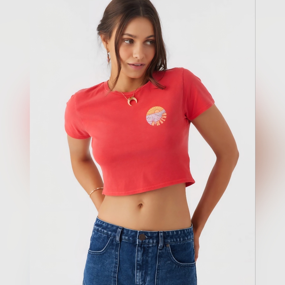 O'Neill Crop Tee Sunset